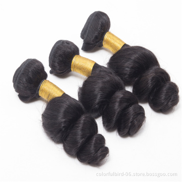 Wholesale loose wave Human Hair Bundles Virgin loose human hair for braiding Brazilian Hair Extension